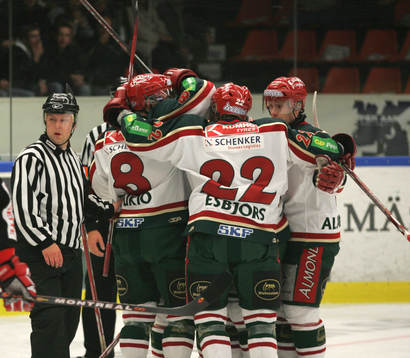 Frölunda, jubel