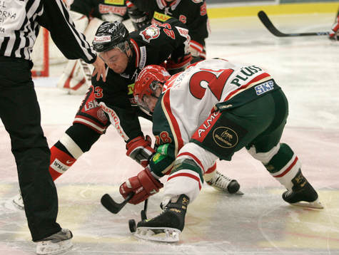 Mikael Wahlberg, Malmö och Martin Plüss, Frölunda,