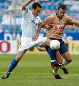 Thomas ZDEBEL, Bochum och Rade PRICA, Rostock