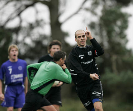 Fotboll, småklubb, kval till div. Vl, GOF - Ignaberga