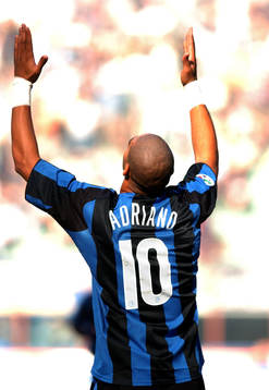 Adriano, Inter, jubel