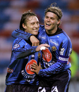 Andreas Johansson och Johan Arneng, Djurgården, två resp