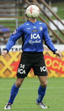 Dusan Djuric, Halmstad. Bollkontroll, huvudlös spelare