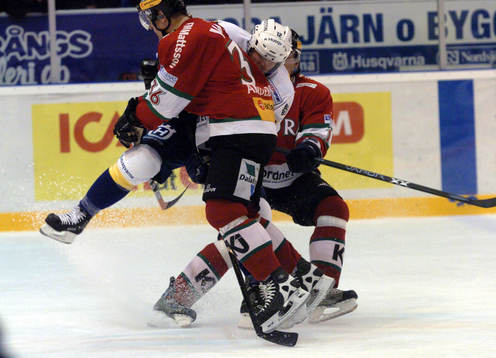 ADAM ANDERSSON OCH SHAWN HORCOFF, Mora och PETER EKELUND,