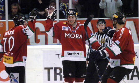 MARTIN JANSSON, PETER NOLANDER OCH ANDREAS LILJA, Mora