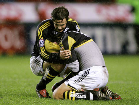 Per Nilsson och Stefan Ishizaki, AIK, depp