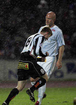 Henriki Nilsson, Landskrona (Jubel) och Olof Persson,
