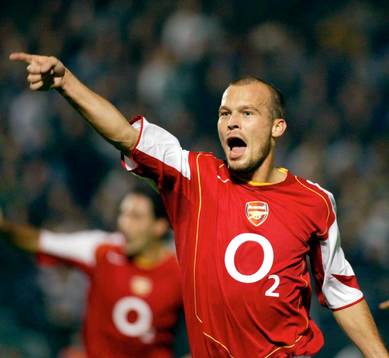 Fredrik Ljungberg, Arsenal (Jubel)