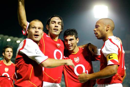 Fredrik Ljungberg, Thierry Henry, Jose Reyes och Robert