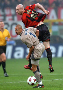 Stam och Henrik Larsson, Barcelona