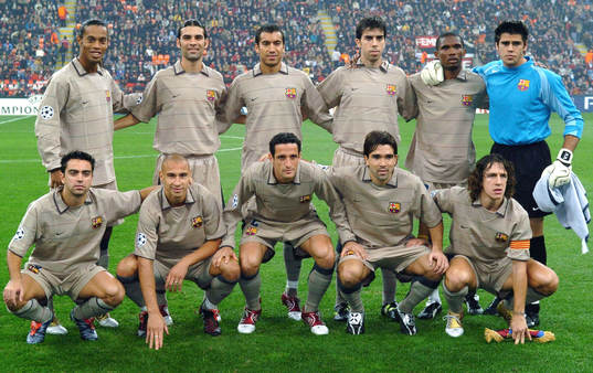 Startelva, lagbild, Henrik Larsson, Barcelona