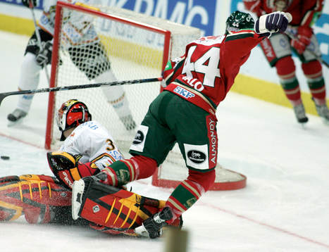 Sami Salo, Frölunda och Kristian Antila, målvakt, Luleå