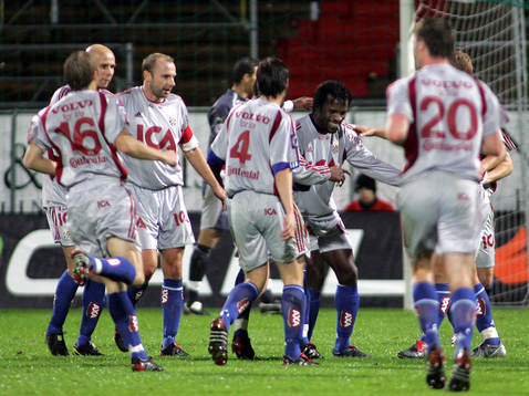 Peter Ijeh, jubel, Göteborg
