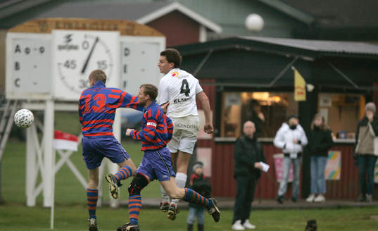 Fotboll, småklubb, kval till div. IV, Treby - Broby