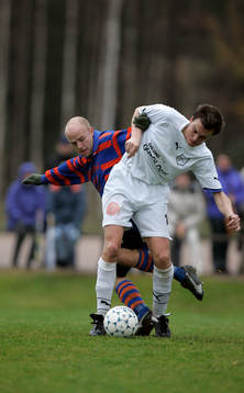Fotboll, småklubb, kval till div. IV, Treby - Broby