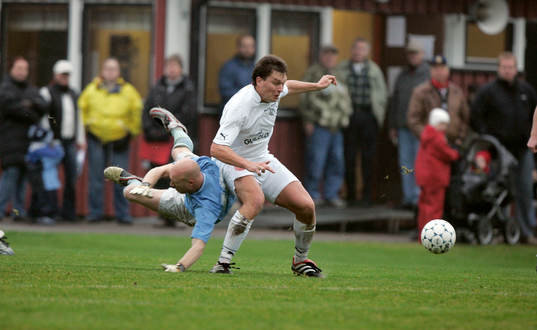 Fotboll, småklubb, kval till div. IV, Treby - Broby