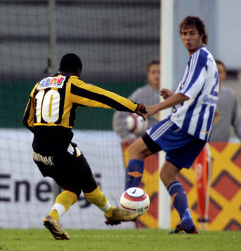 Dulee Johnson, Häcken gör 3-1 målet