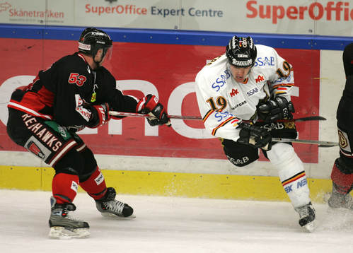 Brett McLean, Malmö och Mikael Renberg, Luleå