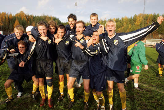 Ljungskile, lagbild, jubel