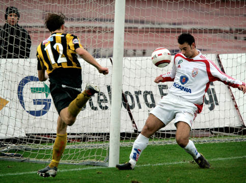 Mattias Andersson, Häcken gör 2-1 till Häcken