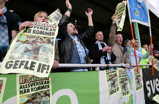 Jubel i Gefle