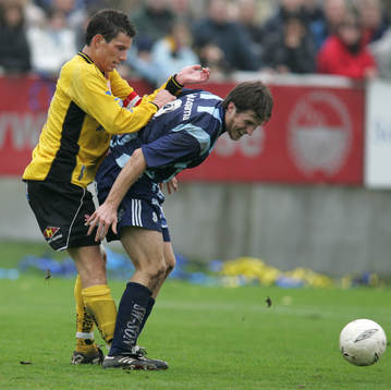 Peter Hiir-Salakka, Mjällby och Andreas Tegström,