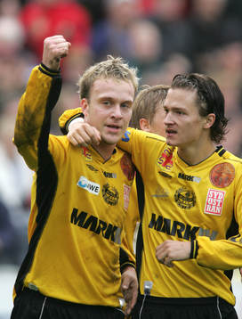 Marcus Ekenberg, Mjällby, jubel
