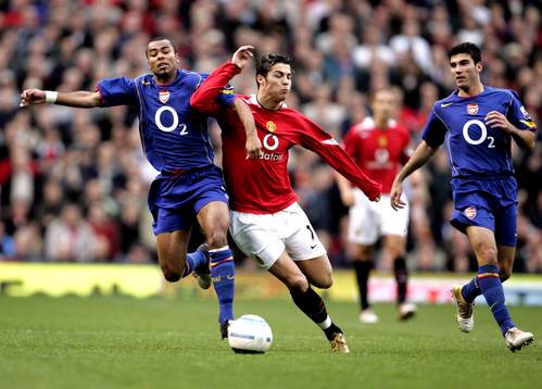 Fotboll, Premier League (Engelsk Liga), Manchester United v