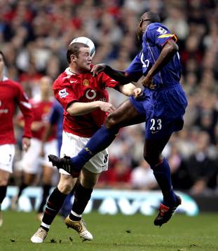 Fotboll, Premier League (Engelsk Liga), Manchester United v