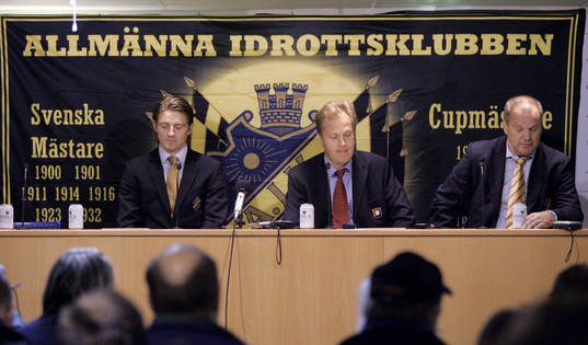 Patrick Englund, tränare AIK, Jukka Ikäläinen, tränare,