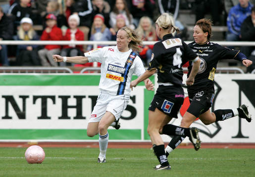 Sara Johansson, Djurgården/Älvsjö och Sofia Eriksson,
