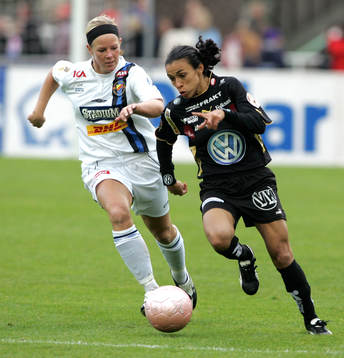 Malin Nykvist, Djurgården/Älvsjö och Marta Vieira da