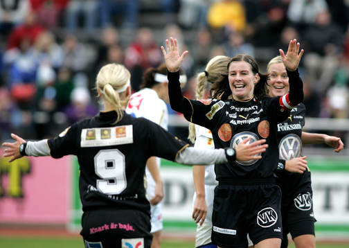 Malin Moström, Umeå, jubel, glädje