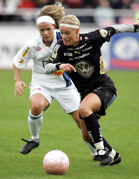 Sara Thunebro, Djurgården/Älvsjö och Anna Sjöström,