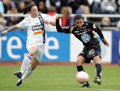 Therese Brogård, Djurgården / Älvsjö och Marta Vieira