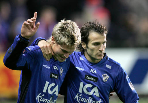 Markus Rosenberg och Sharbel Touma, Halmstad