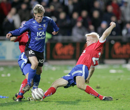 Markus Rosenberg, Halmstad och David Ljung, Helsingborg