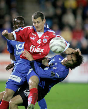 Jakob Augustsson, Helsingborg och Sharbel Touma, Halmstad