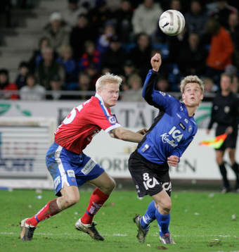 David Ljung, Helsingborg och Markus Rosenberg, Halmstad
