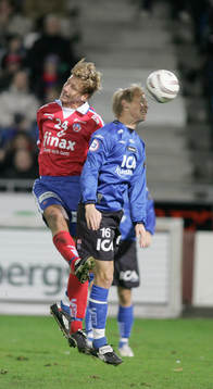 Jesper Jansson, Helsingborg och Magnus Andersson, Halmstad