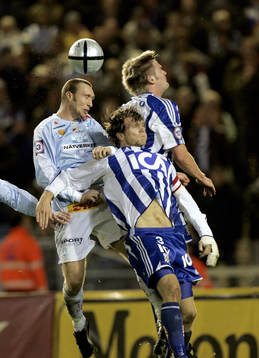 Fredrik Risp,  Niklas Skoog och Dennis Johnsson