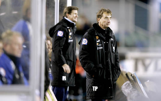 Tom Prahl och Patrik Johansson, tränare