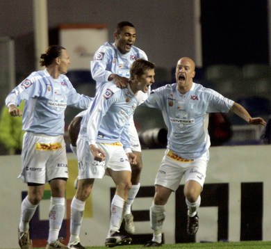 Peter Abelsson, Andreas Yngvesson, Afonso Alves och Olof
