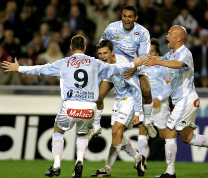 Afonso Alves, Olof Persson, jubel