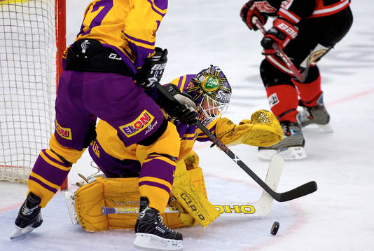Daniel Henriksson, målvakt Färjestad