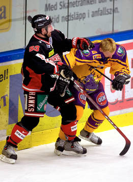 Brett McLean, Malmö och Jesper Matsson, Färjestad i bråk