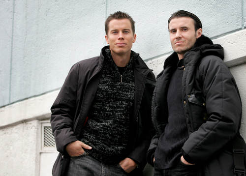 Daniel Andersson och Yksel Osmanovski