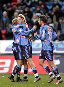 Fredrik Stenman, Djurgården, jubel
