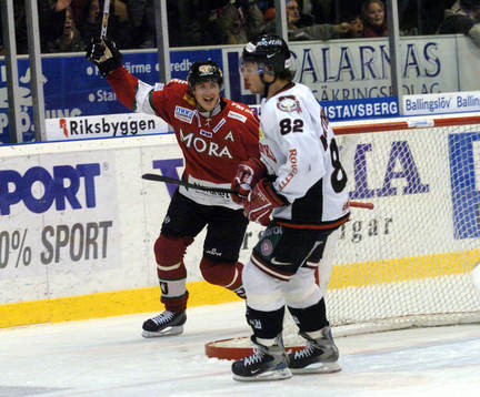 Shawn Horcoff, Mora (Jubel) och Markus Matthiasson, Malmö