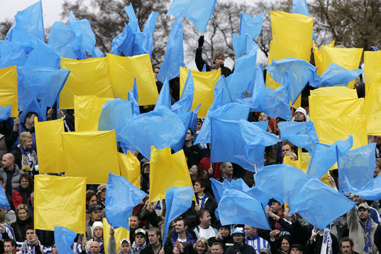 Bläddra bland fler bilder av Fotboll, Allsvenskan, Halmstad - IFK Göteborg
